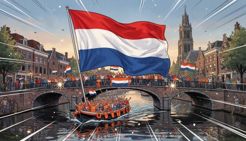 Nederlandse vlag 034