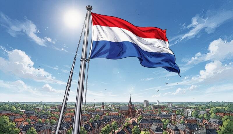 Nederlandse vlag 044