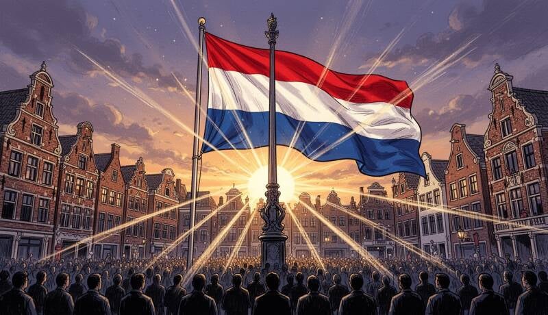 Nederlandse vlag 056